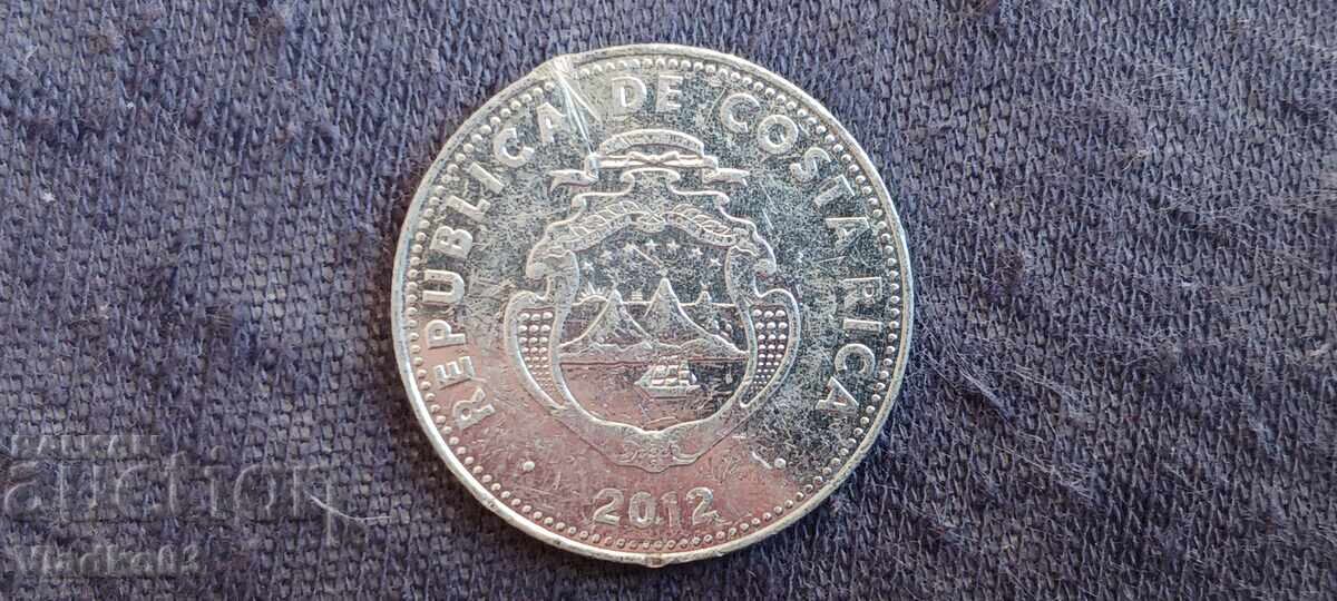 Costa Rica 5 coloni 2012 cu preț € 0.09 | 0.18 BGN
