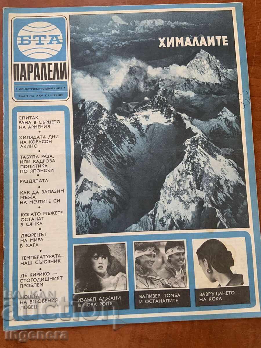 MAGAZINE "BTA PARALELI" ISSUE 2/1989