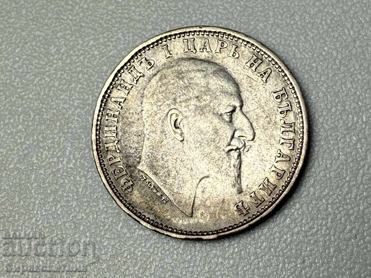 Монета Фердинанд 1 лев 1910 с цена € 1.50 | 2.93 лв.