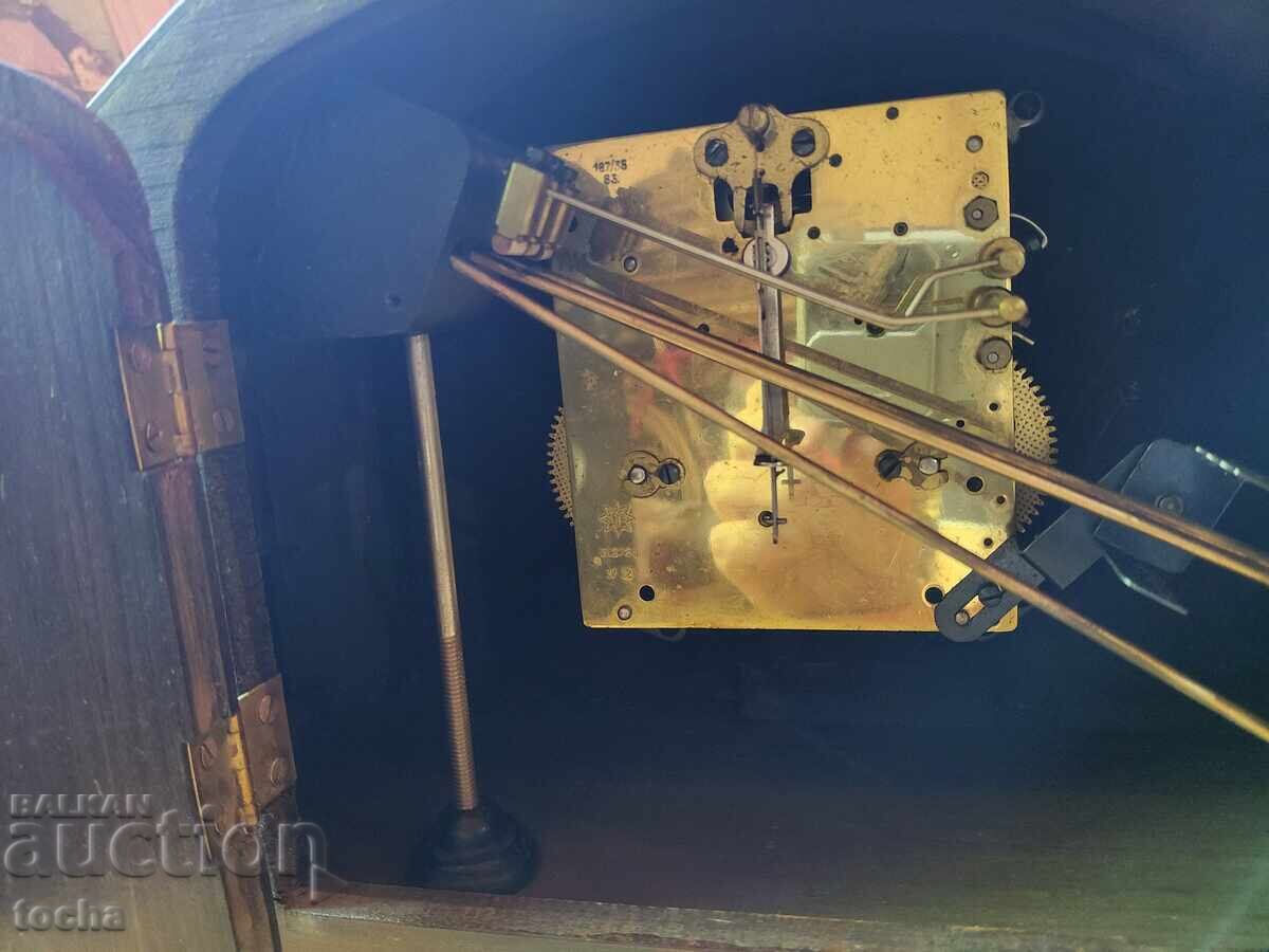 Ceas de șemineu Junghans superb, funcțional - 5