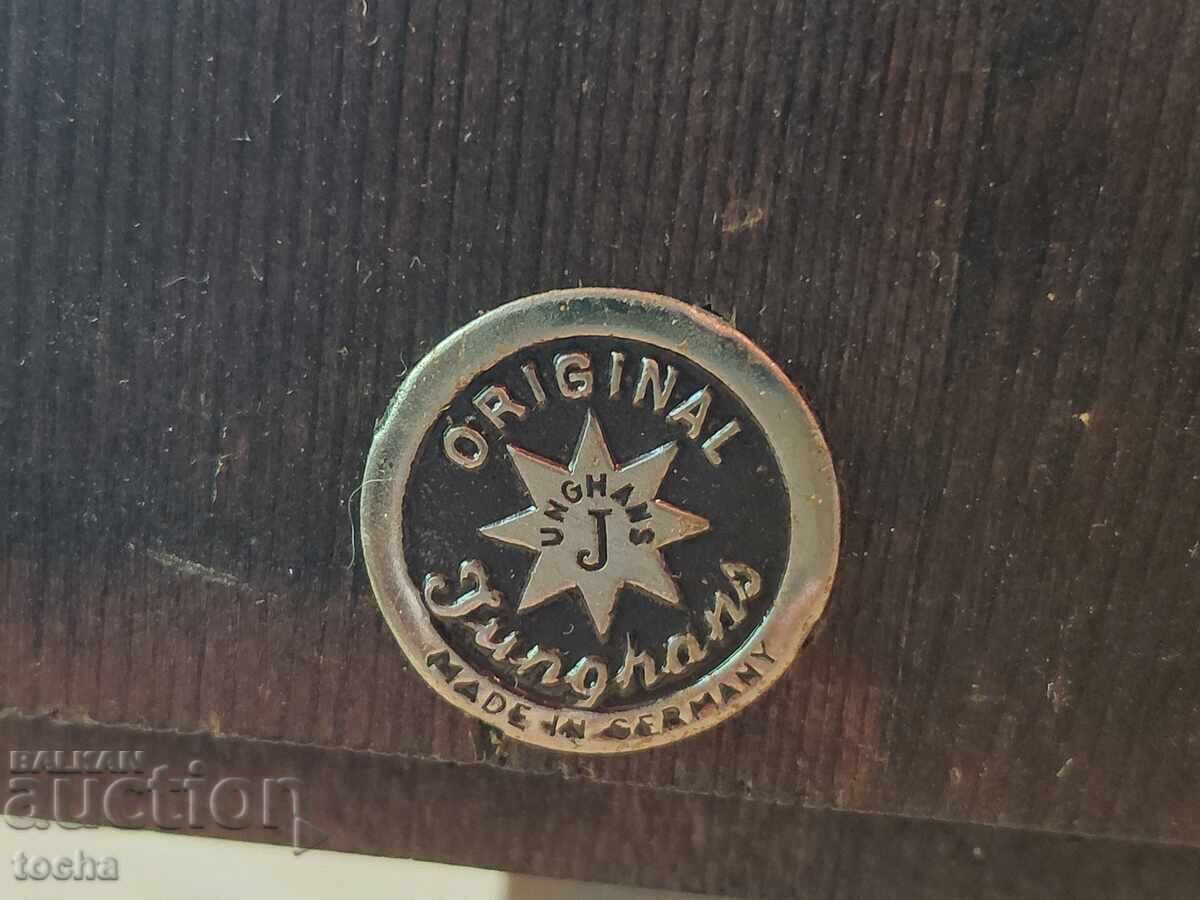 Ceas de șemineu Junghans superb, funcțional - 7