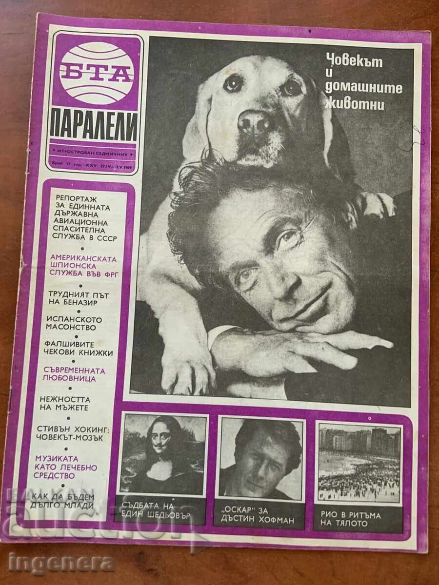 REVISTA "BTA PARALELI" NR. 17/1989 REVISTA "BTA PARALELI" NR. 17/1989