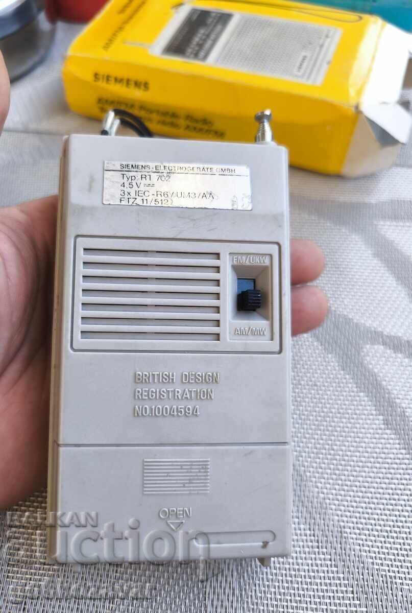 Aparat radio vechi Siemens ! Nou, nefolosit ! - 5 Aparat radio vechi Siemens ! Nou, nefolosit ! - 5