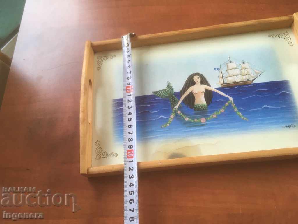 WOODEN TRAY ANTIQUE with price € 7.90 | 15.45 BGN