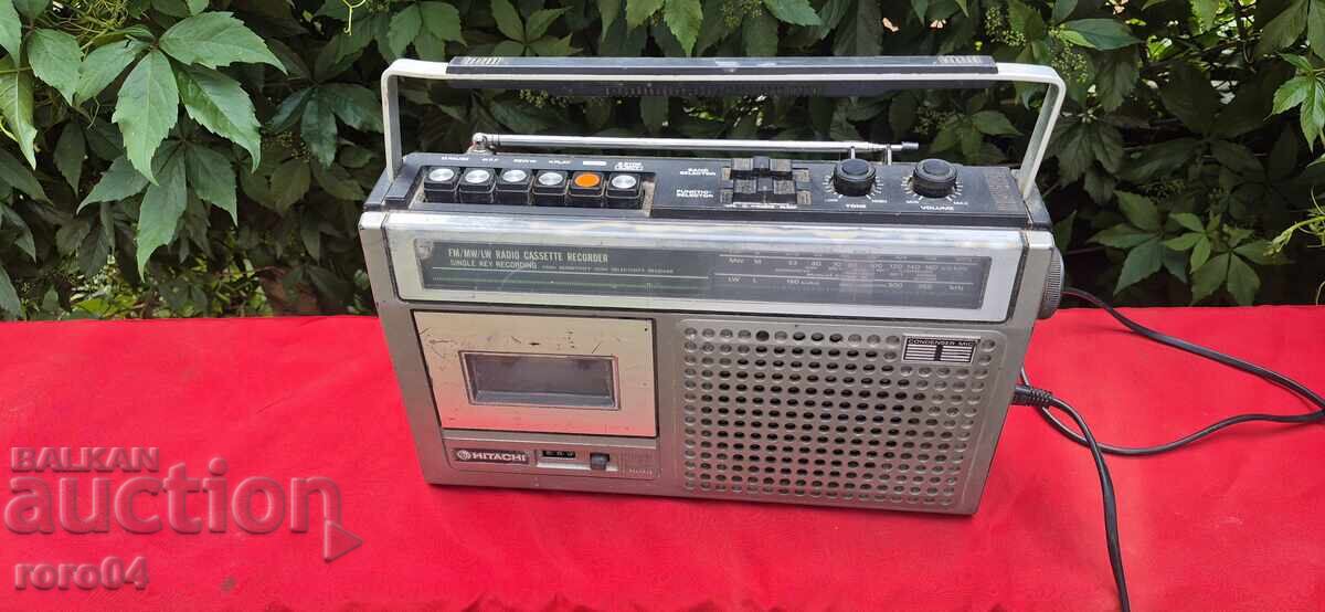 RADIO - CASETOFON - HITACHI - 7