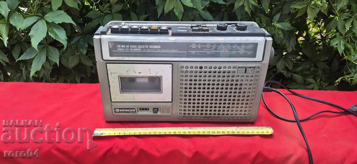 RADIO - CASETOFON - HITACHI