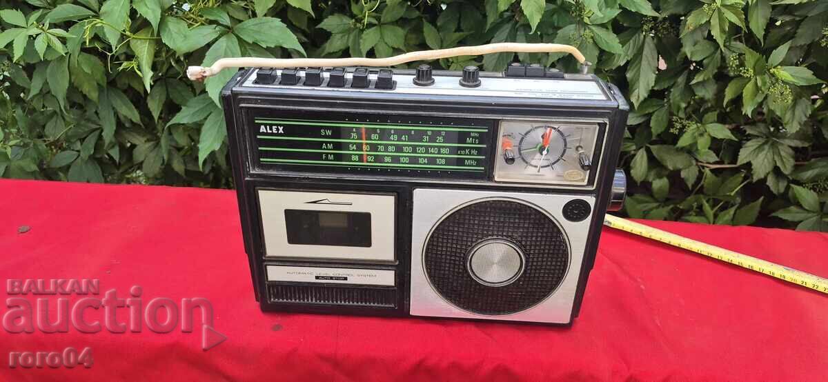 RADIO - CASETOFON - ALEX - 6 RADIO - CASETOFON - ALEX - 6