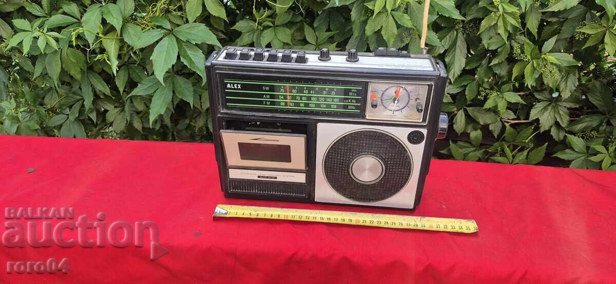 RADIO - CASETOFON - ALEX RADIO - CASETOFON - ALEX