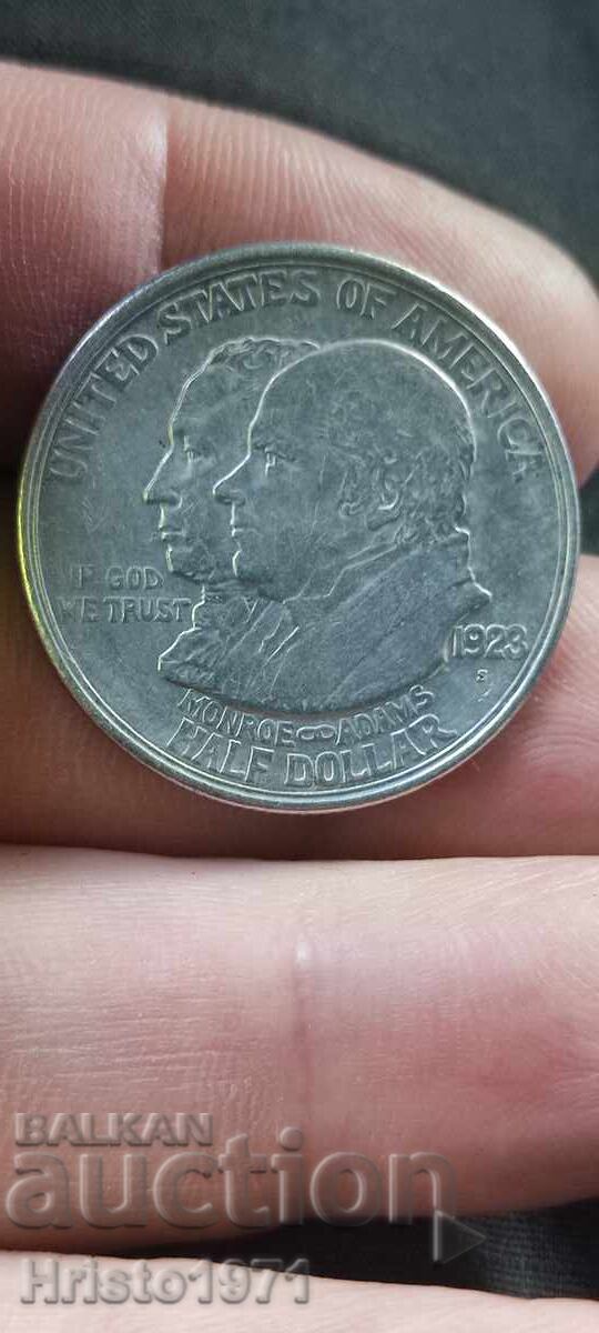 1/2 dolar 1923