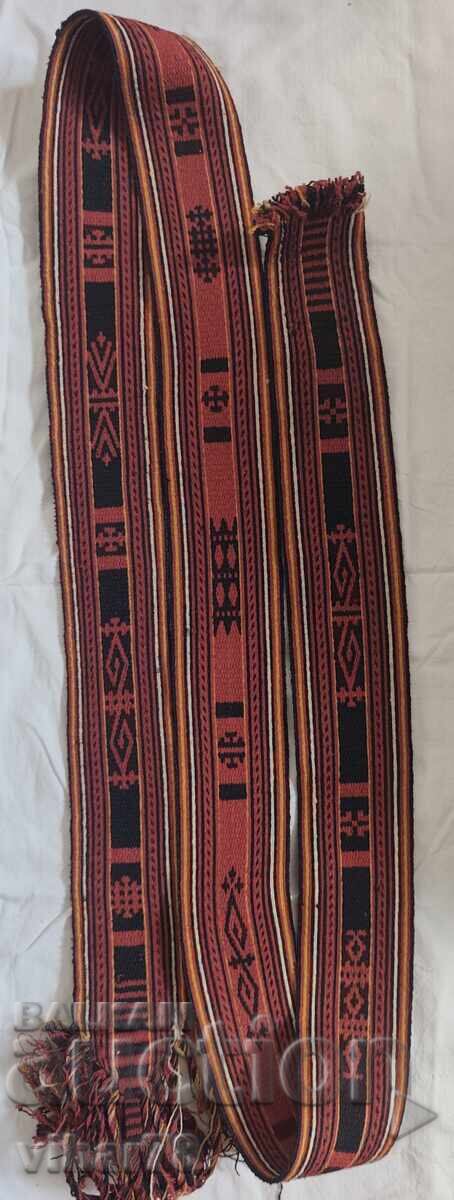 Centură veche pentru cataramă-costum popular - 5