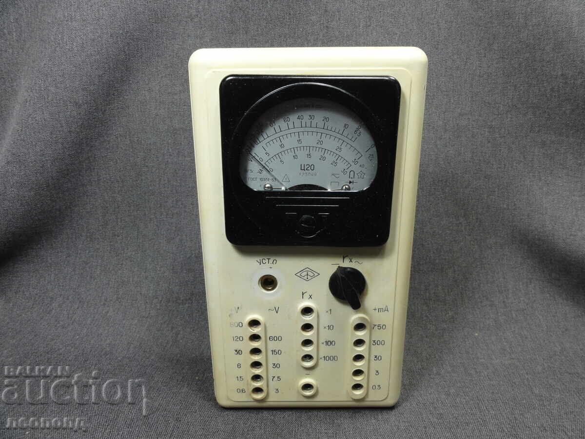 BZC STAR RETRO SOC USSR MEASURING INSTRUMENT MULTIMETER C20