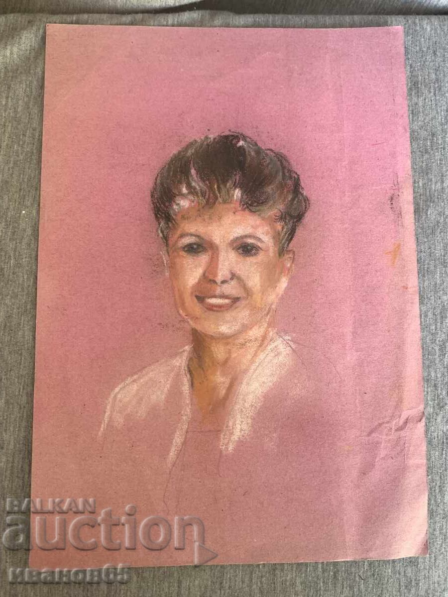 Licitație Tablou portret femeie