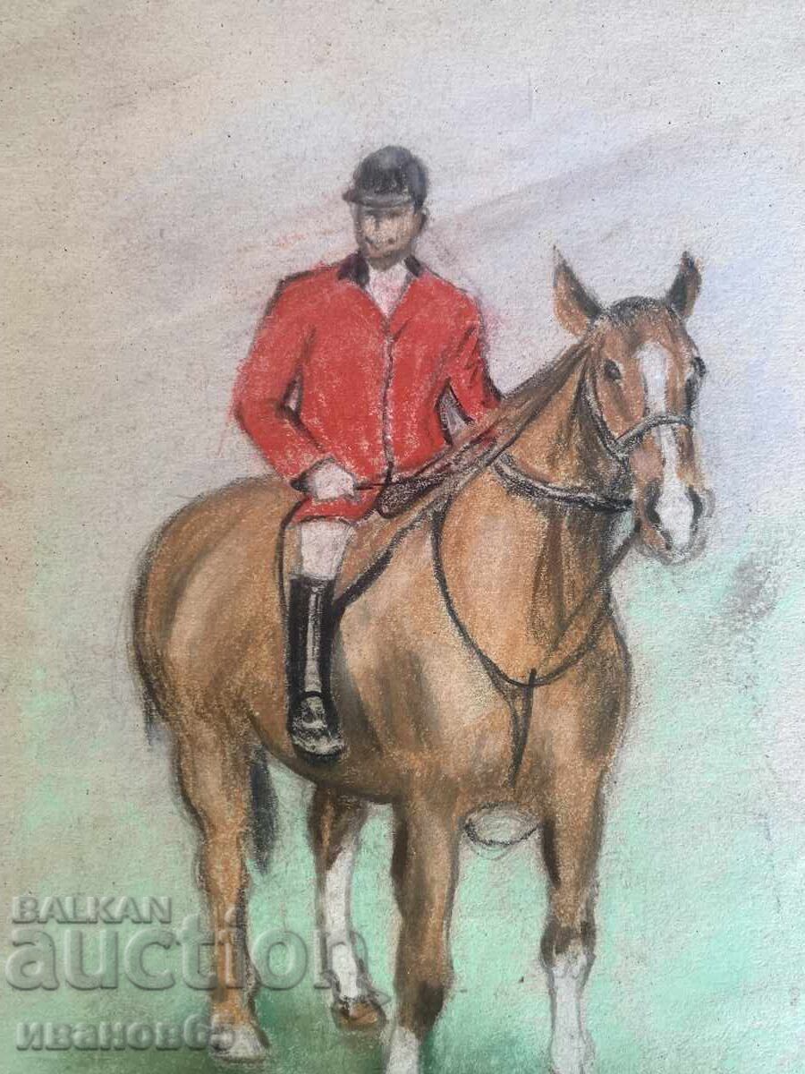 Horseman painting