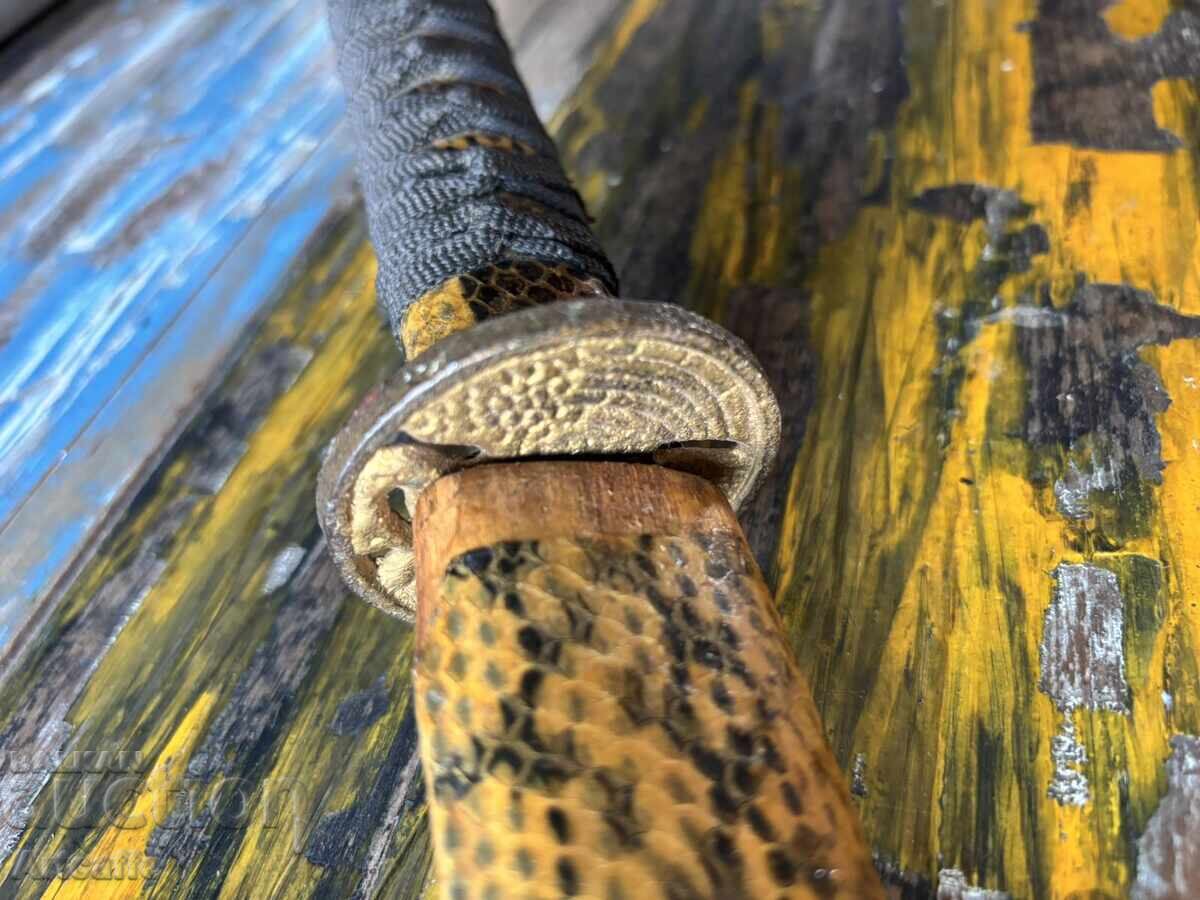 Veche sabie asiatică, chinezească, lamă, 67 cm cu preț € 31.00 | 60.63 BGN