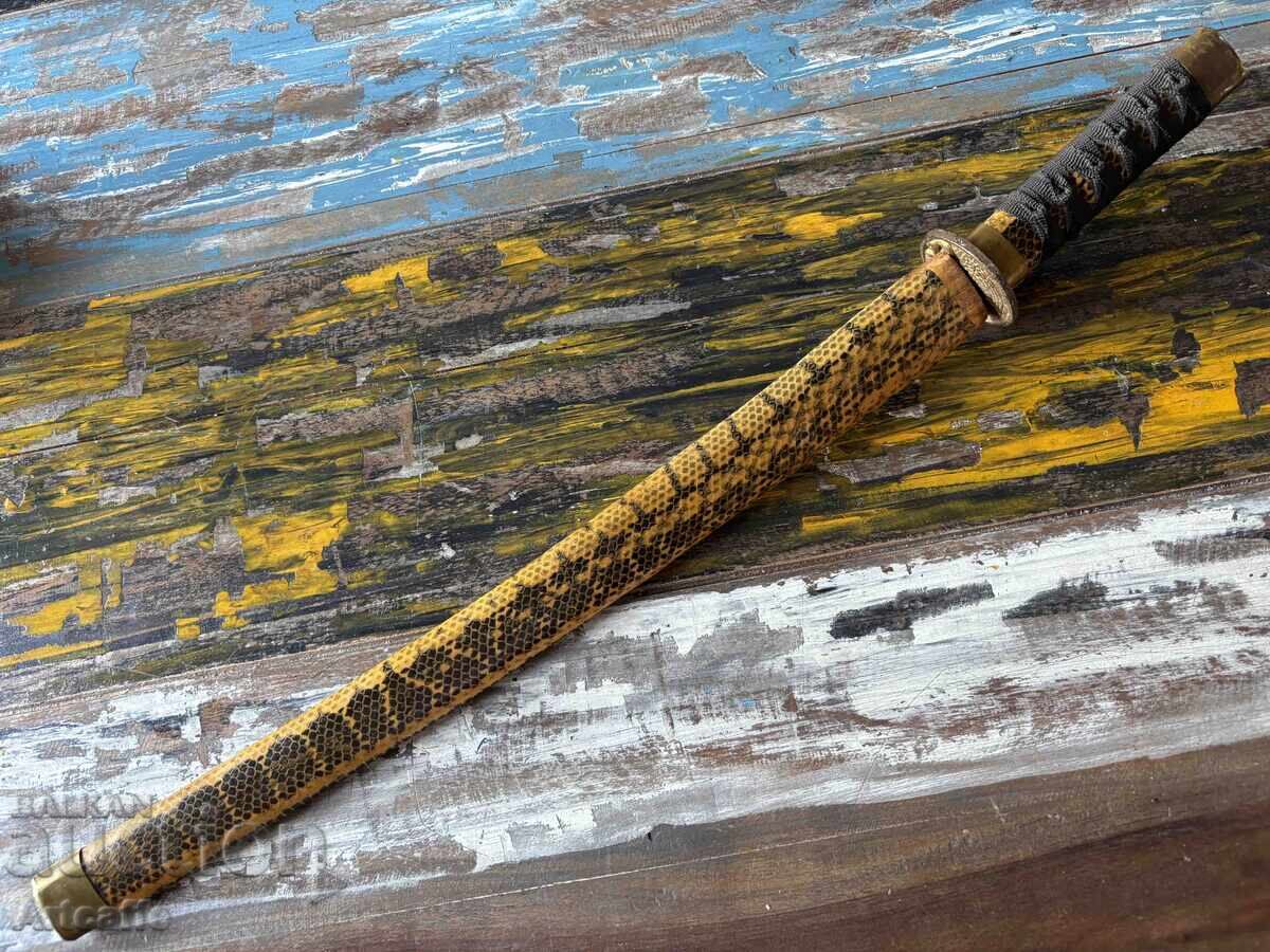 Livrarea Veche sabie asiatică, chinezească, lamă, 67 cm