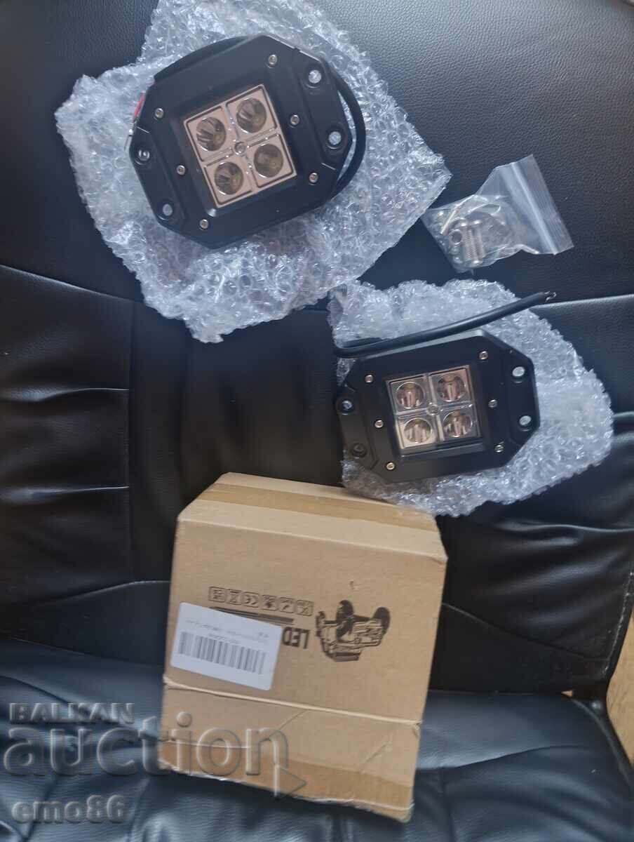 2 bucăți lumini LED pentru jeep / ATV