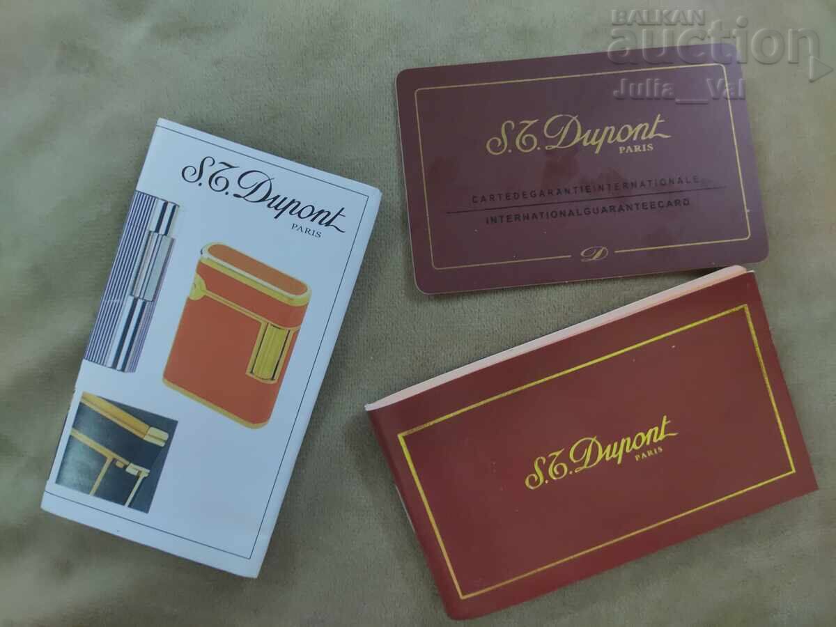Brichetă originală Dupont cu certificat și cutie - 5