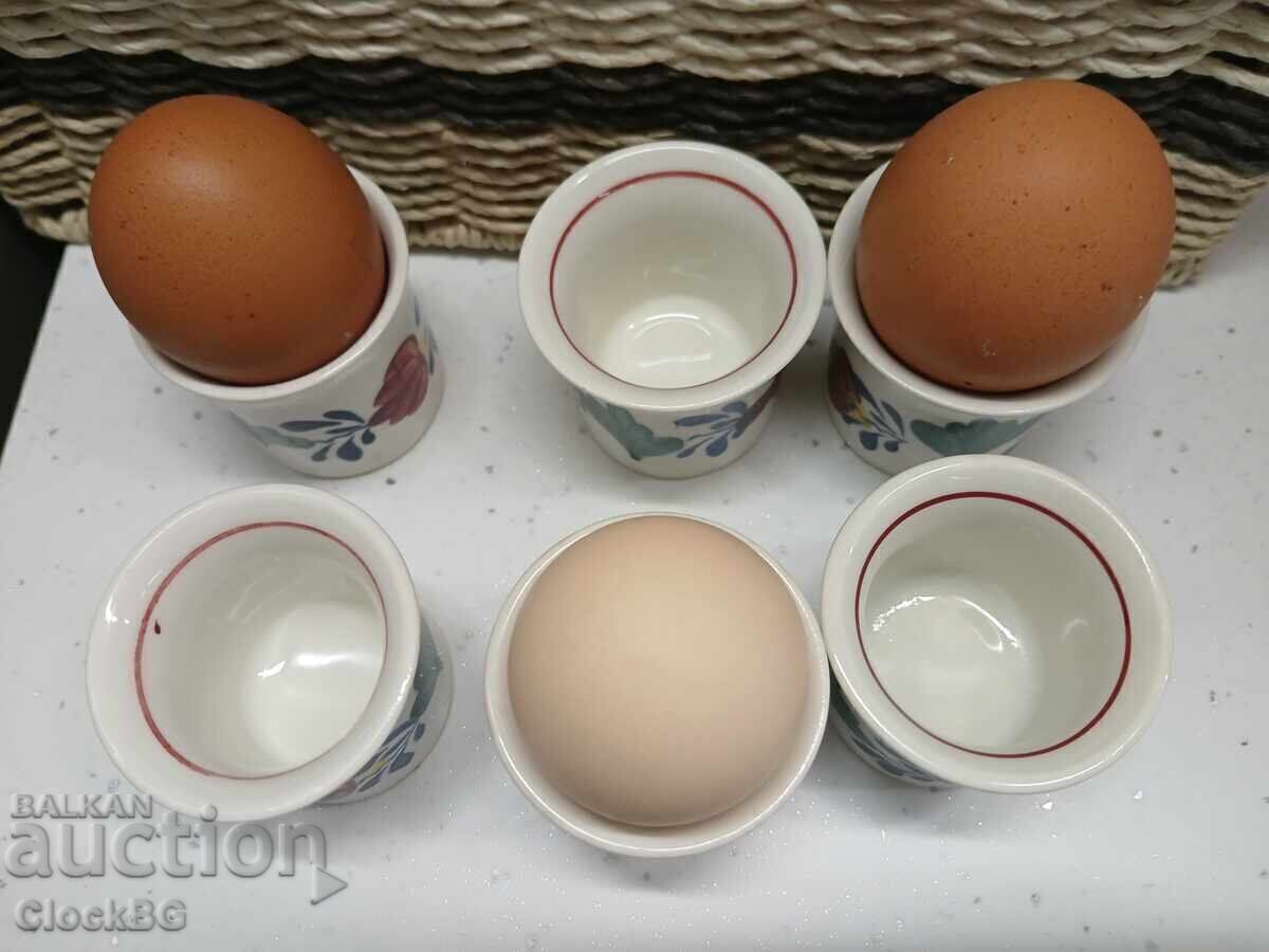 Royal Boch Boerenbont Egg Cups – Set of 6 with price € 0.99 | 1.94 BGN Royal Boch Boerenbont Egg Cups – Set of 6 with price € 0.99 | 1.94 BGN