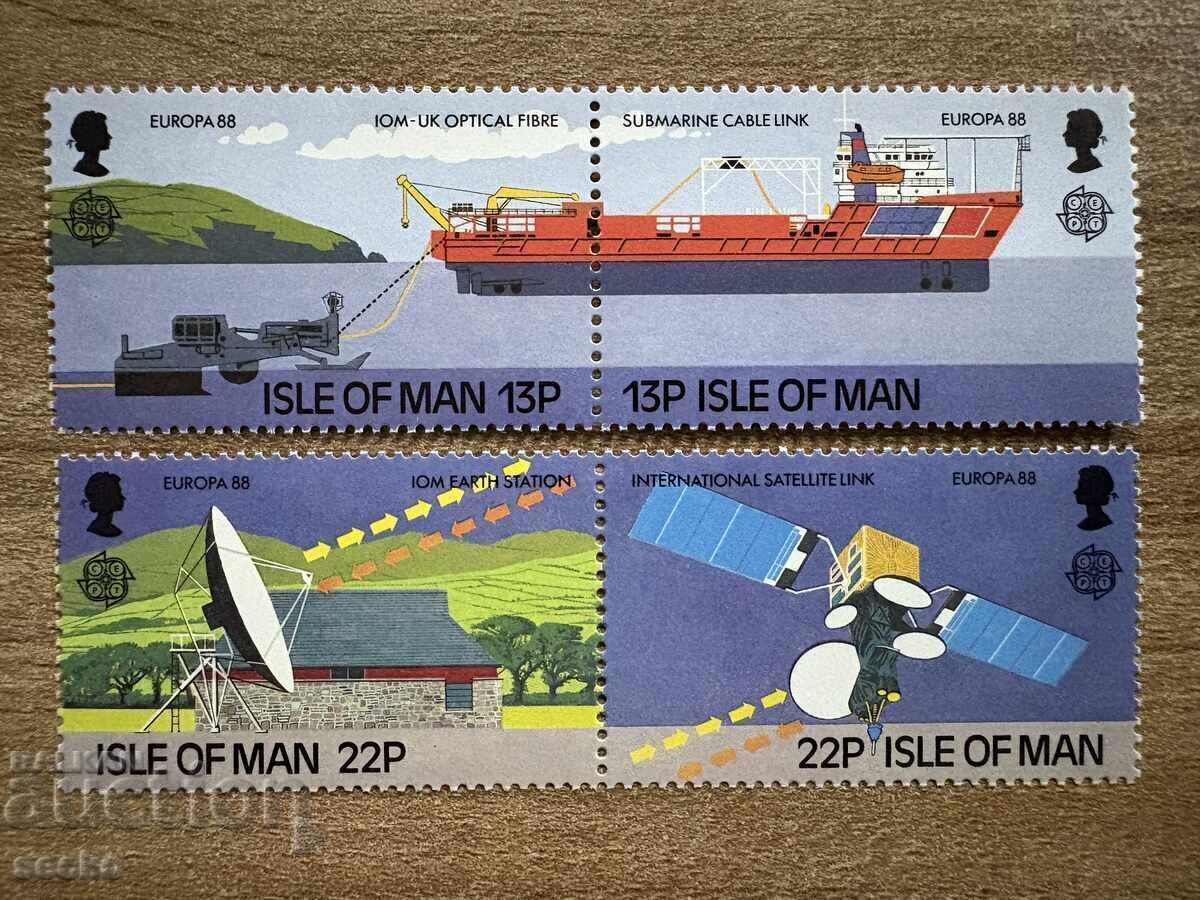 Insula Man - Transport și Comunicații (1988) MNH