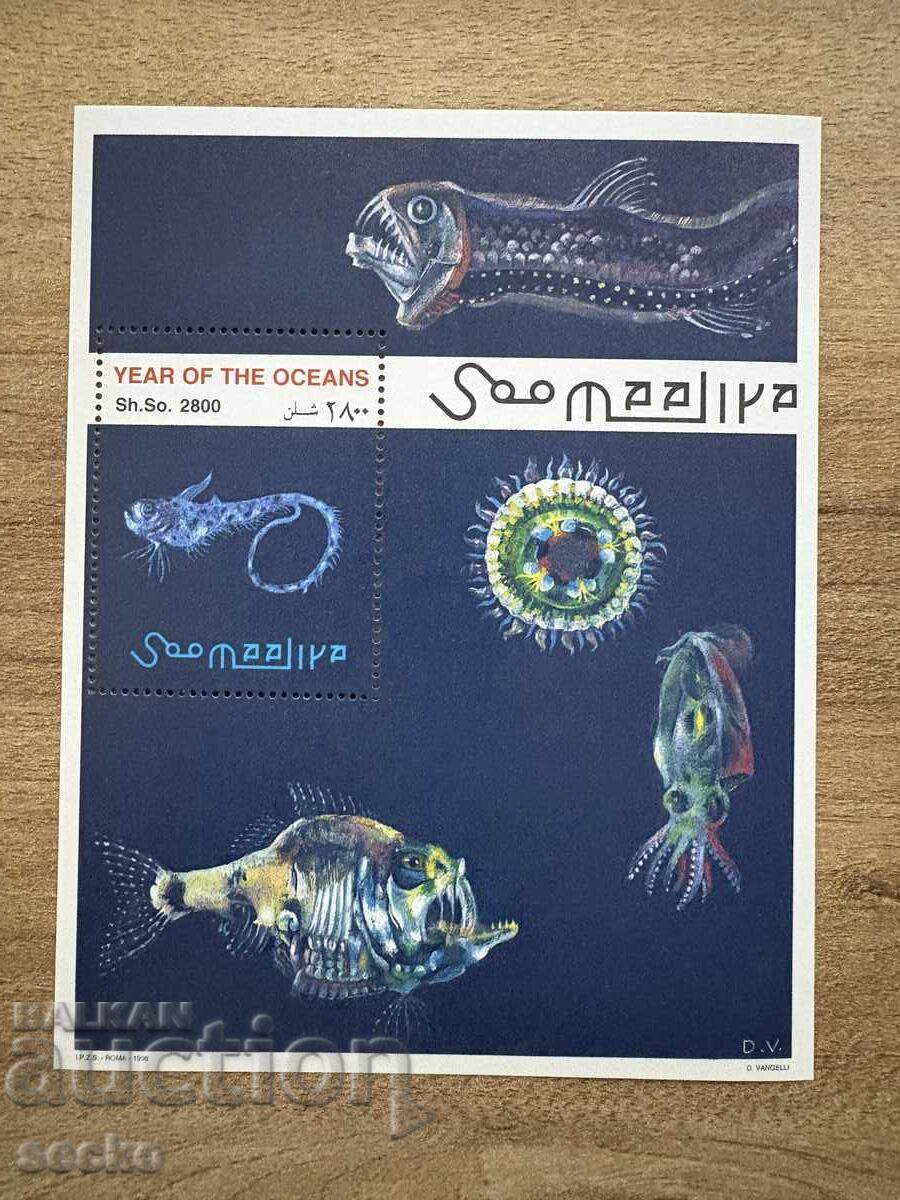 Somalia - Anul Internațional al Oceanelor (1998) MNH