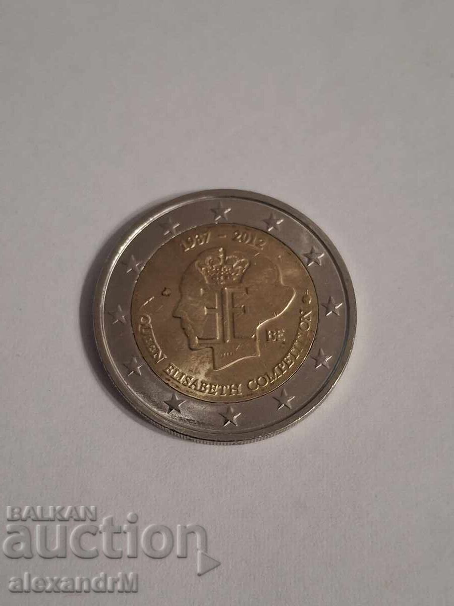 Belgium 2 Euro, 2012 75 years of the Queen Elisabeth Competition