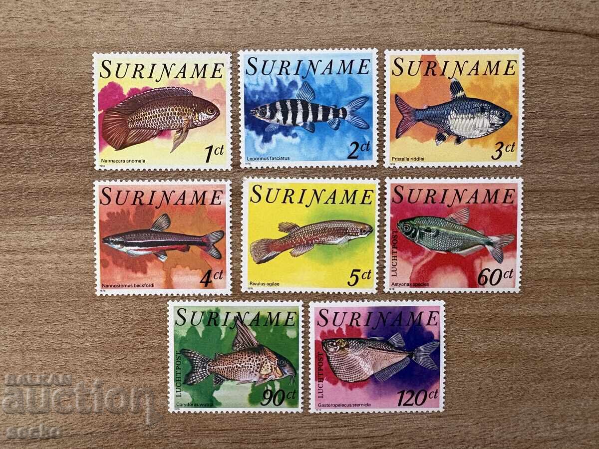 Surinam - Pești (1978) MNH Surinam - Pești (1978) MNH
