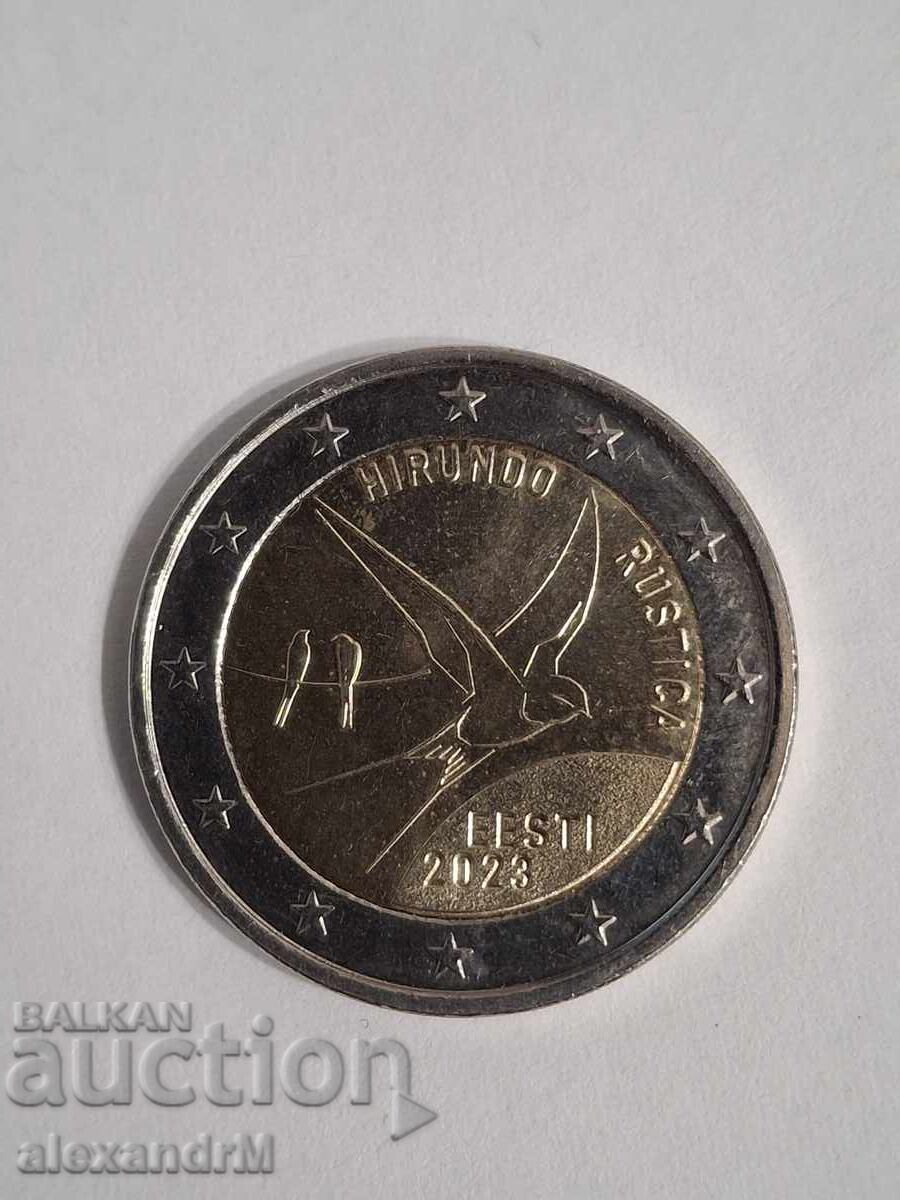 Estonia 2 euro, 2023 Rândunica de hambar Estonia 2 euro, 2023 Rândunica de hambar