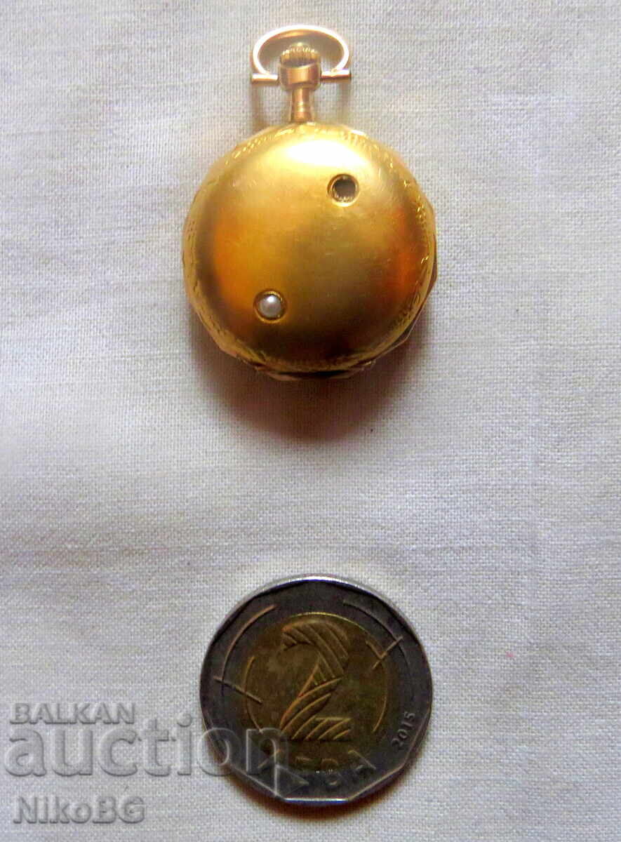 Ceas de buzunar vechi din aur de 14K cu preț € 1999.00 | 3909.72 BGN Ceas de buzunar vechi din aur de 14K cu preț € 1999.00 | 3909.72 BGN