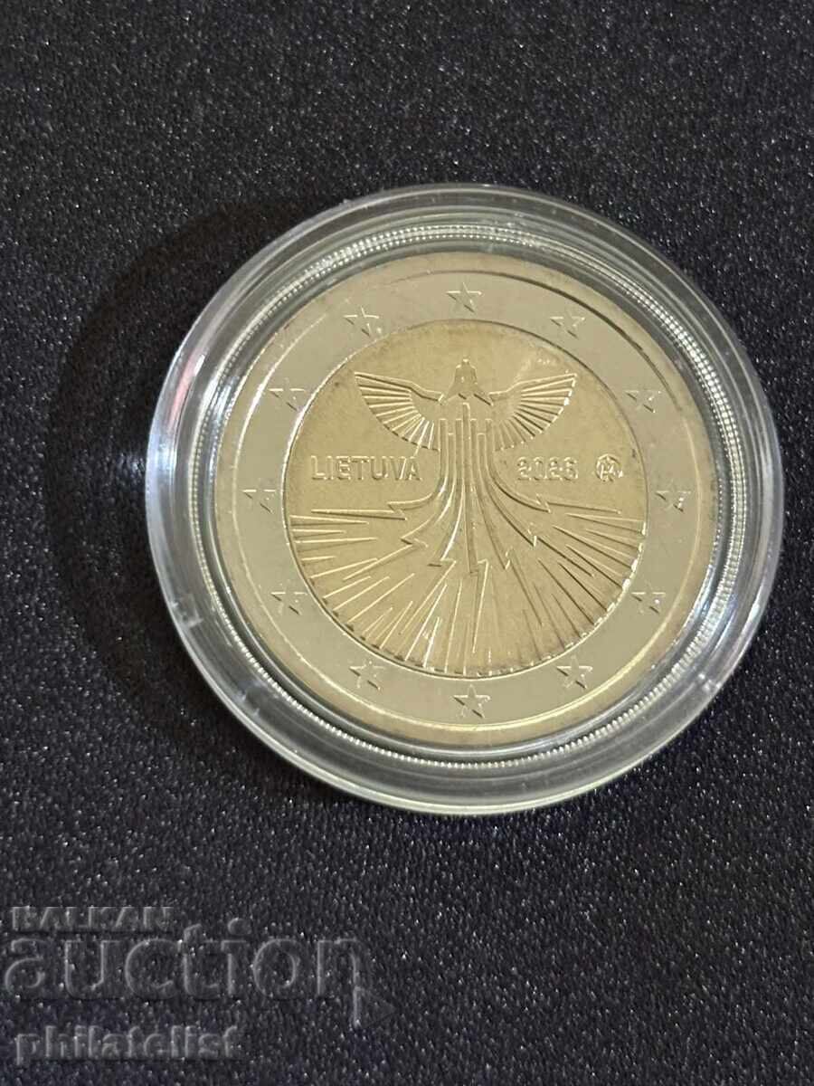Литва 2026 - 2 евро - Енергийна независимост на Литва UNC /c с цена € 4.00 | 7.82 лв.