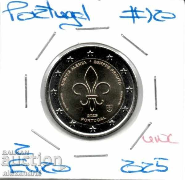 Portugal 2 Euro, 2025 World Scout and Youth Movements Portugal 2 Euro, 2025 World Scout and Youth Movements
