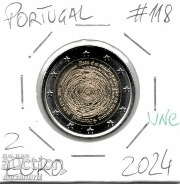 Portugal 2 Euro, 2024 50th Anniversary - The Revolution