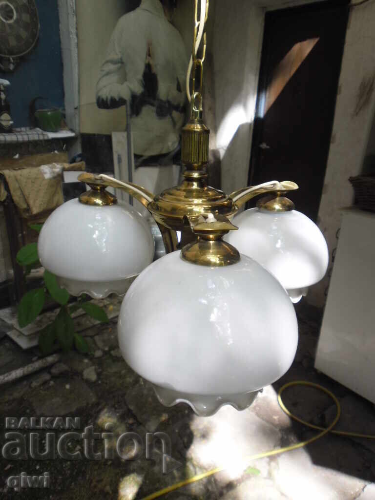 Vând candelabru din alamă Vând candelabru din alamă