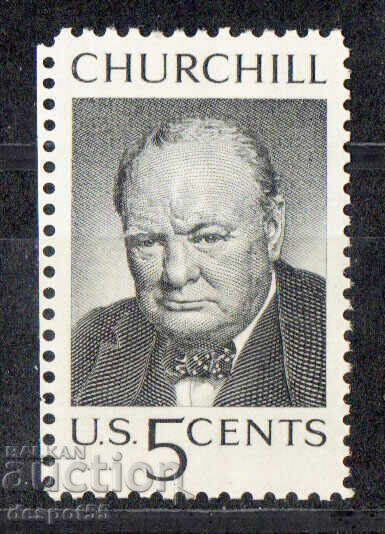 1965. SUA. În memoria lui Winston Churchill.