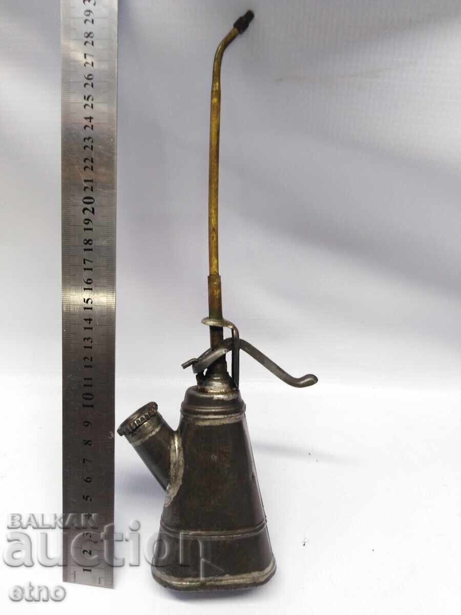 Licitație 1940 "SPEZIAL" WWII, ULEIATOR GERMAN VINTAGE, Uleier