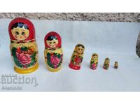 Matrioșka, păpușă, URSS, suvenir, pictată manual