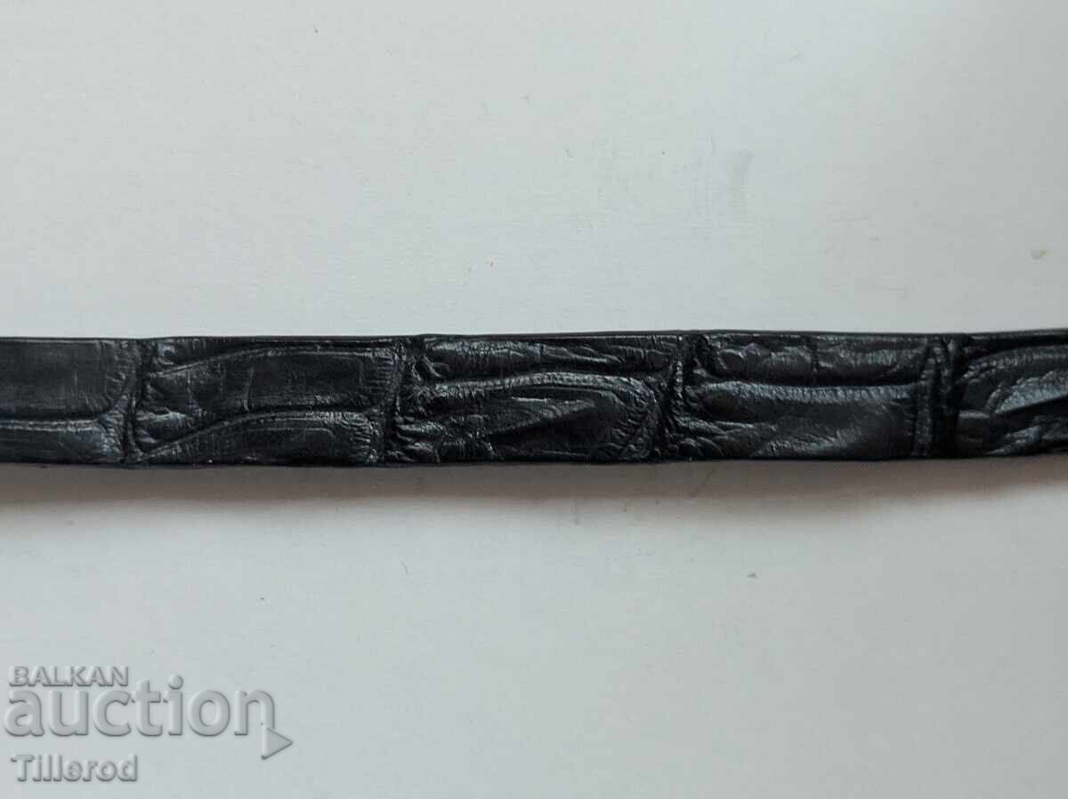 Licitație Brățară elegantă din piele (imprimeu crocodil)