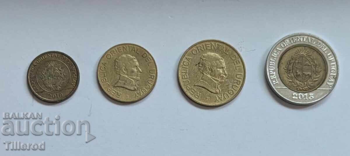 Set monede uruguayene (Republica Uruguay) - De la 1 cent cu preț € 0.65 | 1.27 BGN