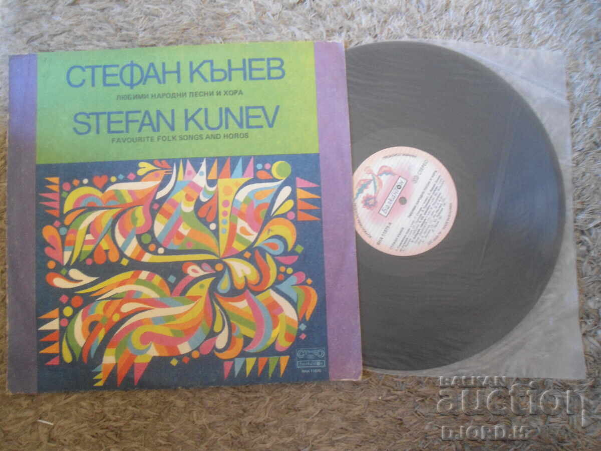 BHA 11875, Stefan Kanev, Disc de vinil, mare