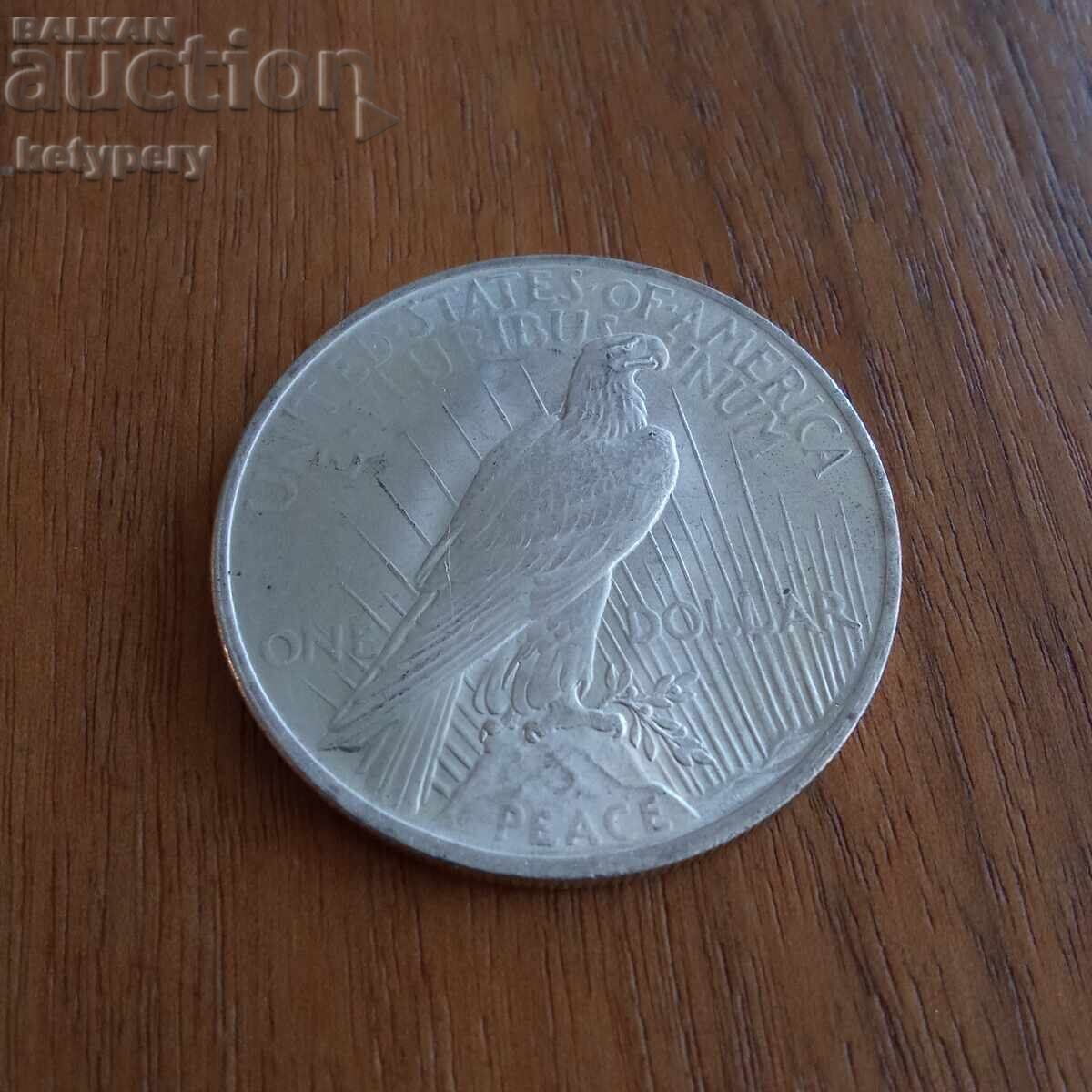 1 dolar SUA 1923 - Peace dollar