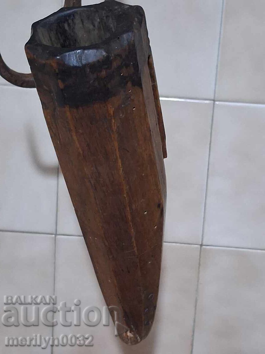 Old wooden sheath for a wooden tool - 5
