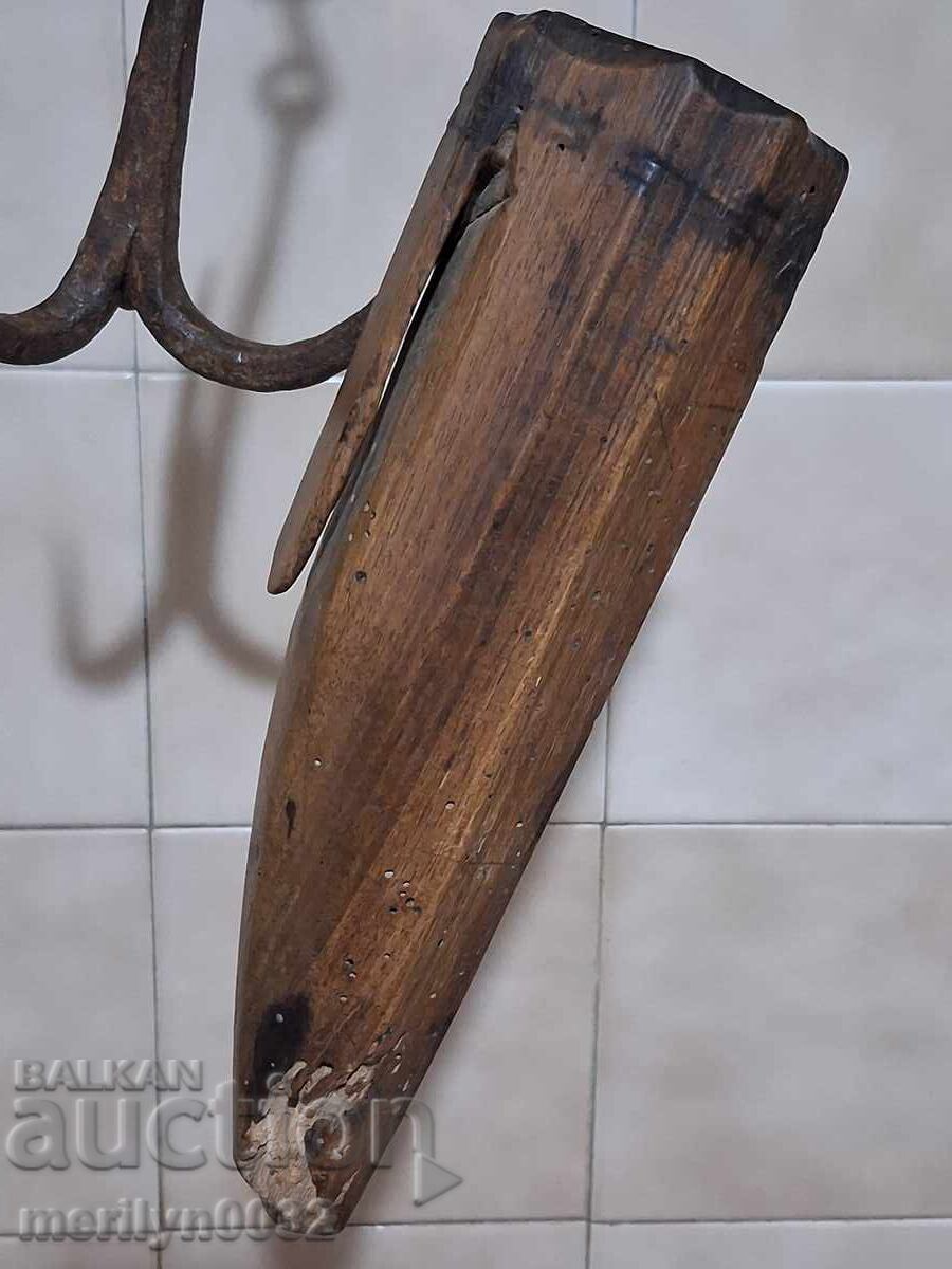 Old wooden sheath for a wooden tool - 6