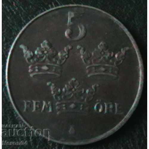 Licitație 5 öre 1949, Suedia