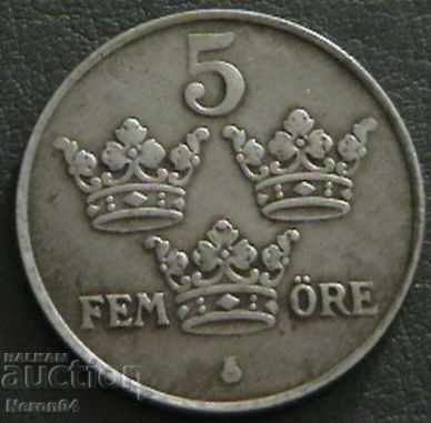 5 öre 1949, Suedia