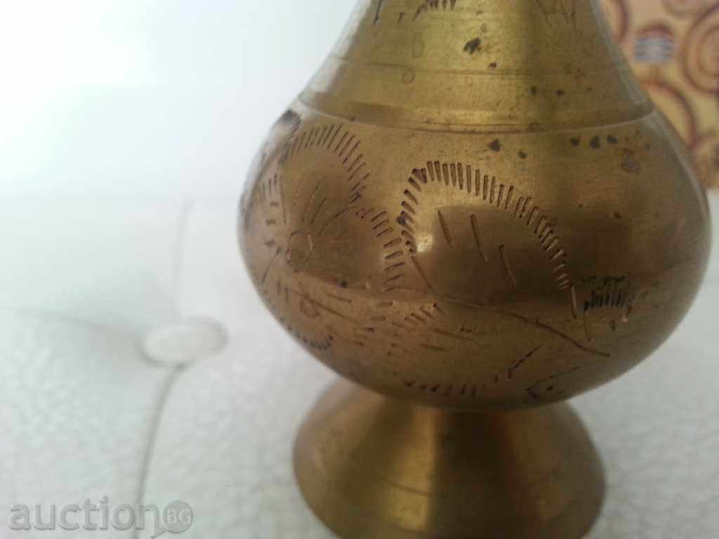 Licitație Vechi vas BRONZ oriental pentru tămâie, arome