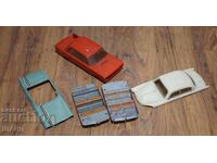 LOT OF OLD TOYS FOR PARTS CAR CARS FIAT