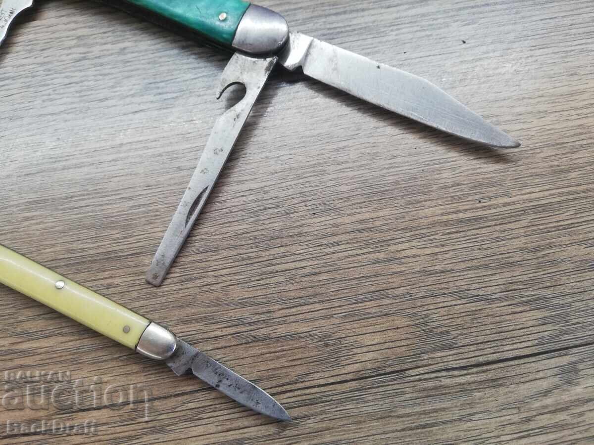 Auction 2 PIECE SOCIAL POCKET KNIFE, KNIFE WITH OPENER, FORK Auction 2 PIECE SOCIAL POCKET KNIFE, KNIFE WITH OPENER, FORK