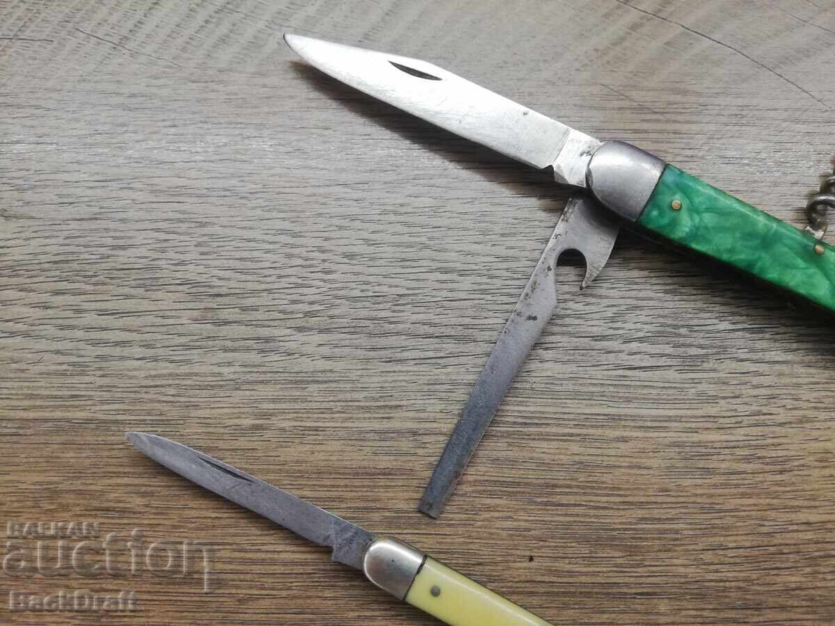 Delivery of 2 PIECE SOCIAL POCKET KNIFE, KNIFE WITH OPENER, FORK Delivery of 2 PIECE SOCIAL POCKET KNIFE, KNIFE WITH OPENER, FORK