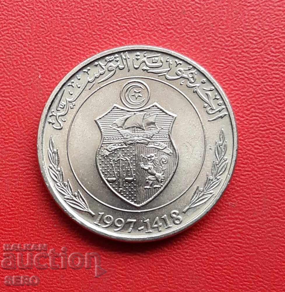 Τυνησία-1/2 δηνάριο 1997-κράτηση με τιμή € 0.31 | 0.61 BGN