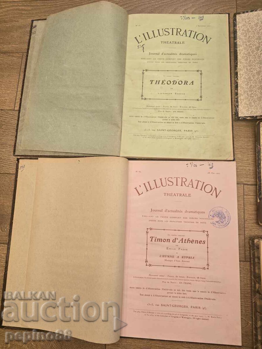 Delivery of Lot 6 Antique French books
