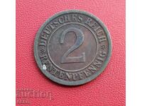 Германия-2 пфенига 1923 А-Берлин-рядка година